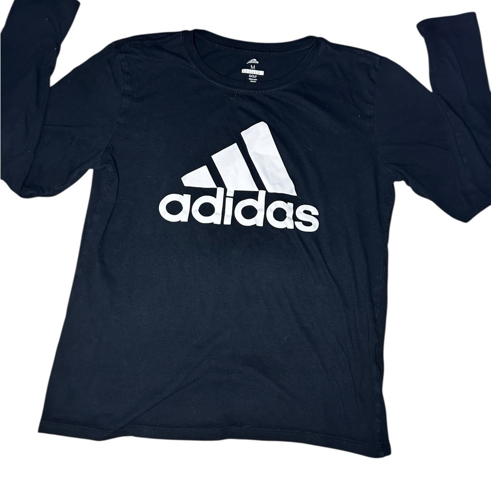 Adidas Black Golf Tee